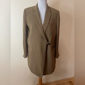 3.1 Phillip Lim dark tan oversized grandma coat 4